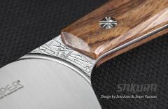 Viper Sakura Bocote Santoku Bıçak