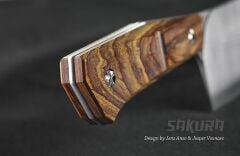 Viper Sakura Bocote Santoku Bıçak