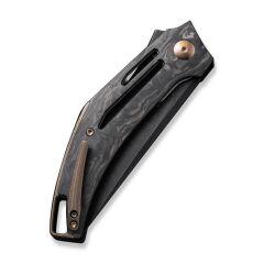 We Knife Speedliner Shredded CF Black Çakı