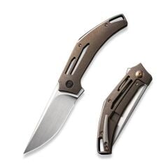 We Knife Speedliner Titanium Bronze Frame Lock Çakı
