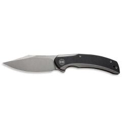 We Knife Snick Titanium Grey G10 Black Çakı