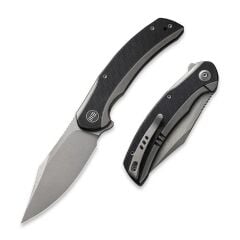 We Knife Snick Titanium Grey G10 Black Çakı