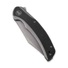 We Knife Snick Titanium Grey G10 Black Çakı