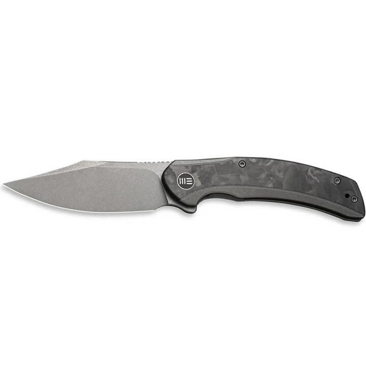 We Knife Snick Titanium Grey Marble CF Çakı