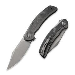 We Knife Snick Titanium Grey Marble CF Çakı