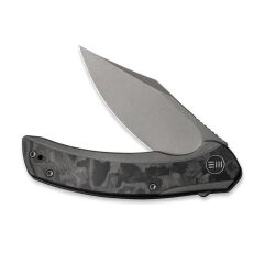 We Knife Snick Titanium Grey Marble CF Çakı