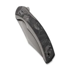 We Knife Snick Titanium Grey Marble CF Çakı