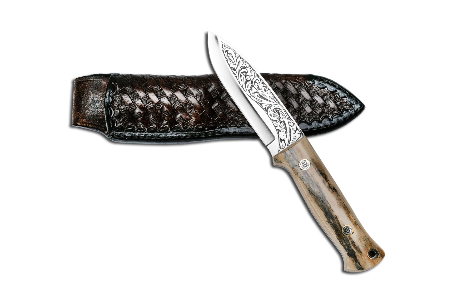 Bora 511 MD Mamut Dişi Sap Gravürlü Bıçak ''Survivor''