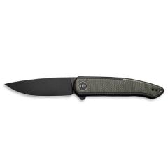 We Knife Smooth Sentinel Titanium Green Micarta Çakı