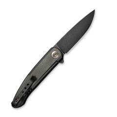 We Knife Smooth Sentinel Titanium Green Micarta Çakı