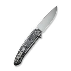 We Knife Smooth Sentinel CF Titanium Aluminum Foil Çakı
