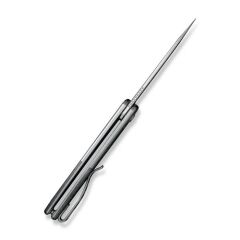 We Knife Smooth Sentinel CF Titanium Aluminum Foil Çakı