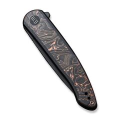 We Knife Smooth Sentinel CF Titanium Copper Foil Çakı
