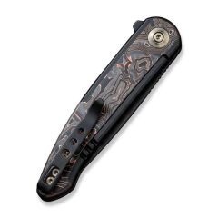 We Knife Smooth Sentinel CF Titanium Copper Foil Çakı