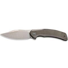 We Knife Snick Titanium Green Micarta Çakı