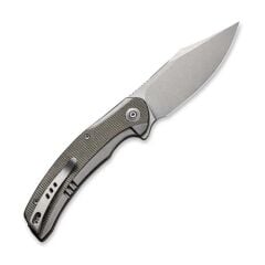 We Knife Snick Titanium Green Micarta Çakı