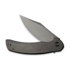 We Knife Snick Titanium Green Micarta Çakı
