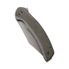 We Knife Snick Titanium Green Micarta Çakı
