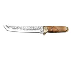 Bora 501 Tanto Zeytin Sap Gravürlü Bıçak