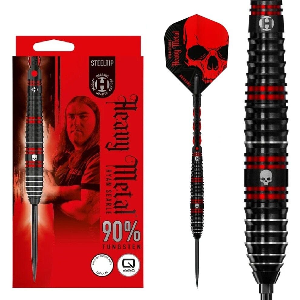 Harrows Ryan Searle Quick Point %90 Tungsten Dart Oku