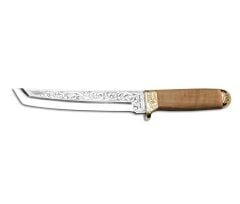 Bora 501 Tanto Zeytin Sap Gravürlü Bıçak