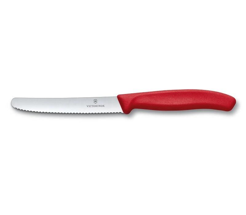 Victorinox Swiss Classic 11cm Domates & Sosis Bıçağı Kırmızı