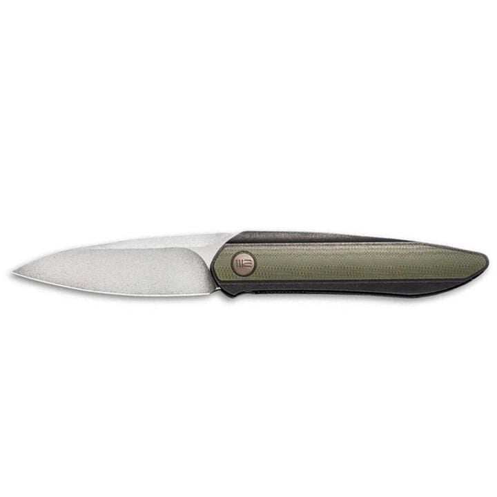 We Knife Black Void Opus Titanium G10 Green Çakı