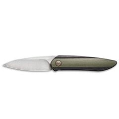 We Knife Black Void Opus Titanium G10 Green Çakı