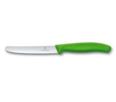 Victorinox Swiss Classic 11cm Domates & Sosis Bıçağı Yeşil