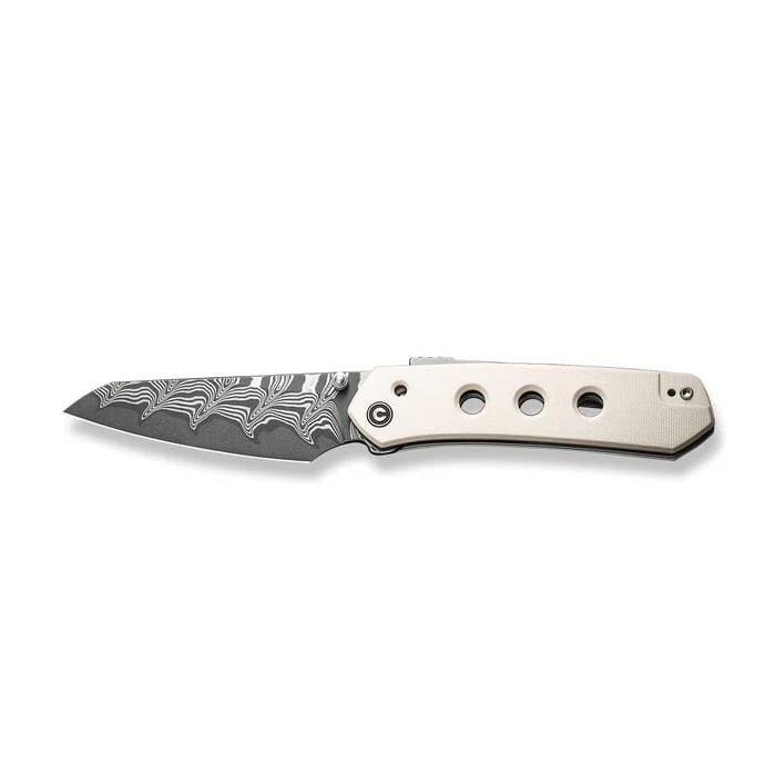 Civivi Vision FG G10 Ivory Damascus Çakı