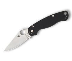 Spyderco Para Military 2 Black G-10 Plainedge Çakı