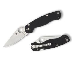 Spyderco Para Military 2 Black G-10 Plainedge Çakı