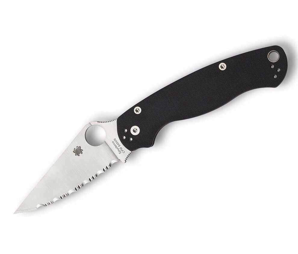 Spyderco Para Military 2 Black G-10 Spyderedge Çakı