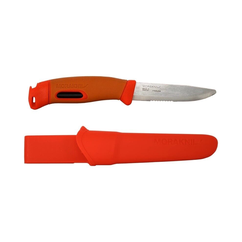 Morakniv Companion Spark Emergency (S) Hi-Vis Red/Burnt Orange -Mora Bıçak-