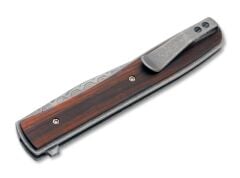 Böker Plus Urban Trapper Cocobolo Damascus Çakı