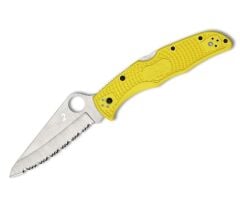 Spyderco Pacific Salt 2 Yellow Lightweight Spyderedge Çakı