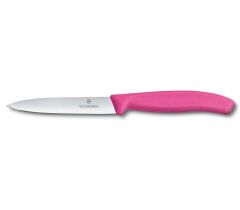 Victorinox Swiss Classic 10 cm Soyma Bıçağı Pembe