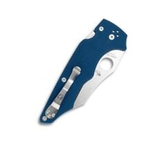 Spyderco Yojumbo Cobalt Blue G-10 CPM SPY27 Plainedge Çakı