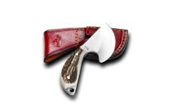 Bora 319 B Parmak Yüzme Geyik Boynuzu Saplı Bıçak