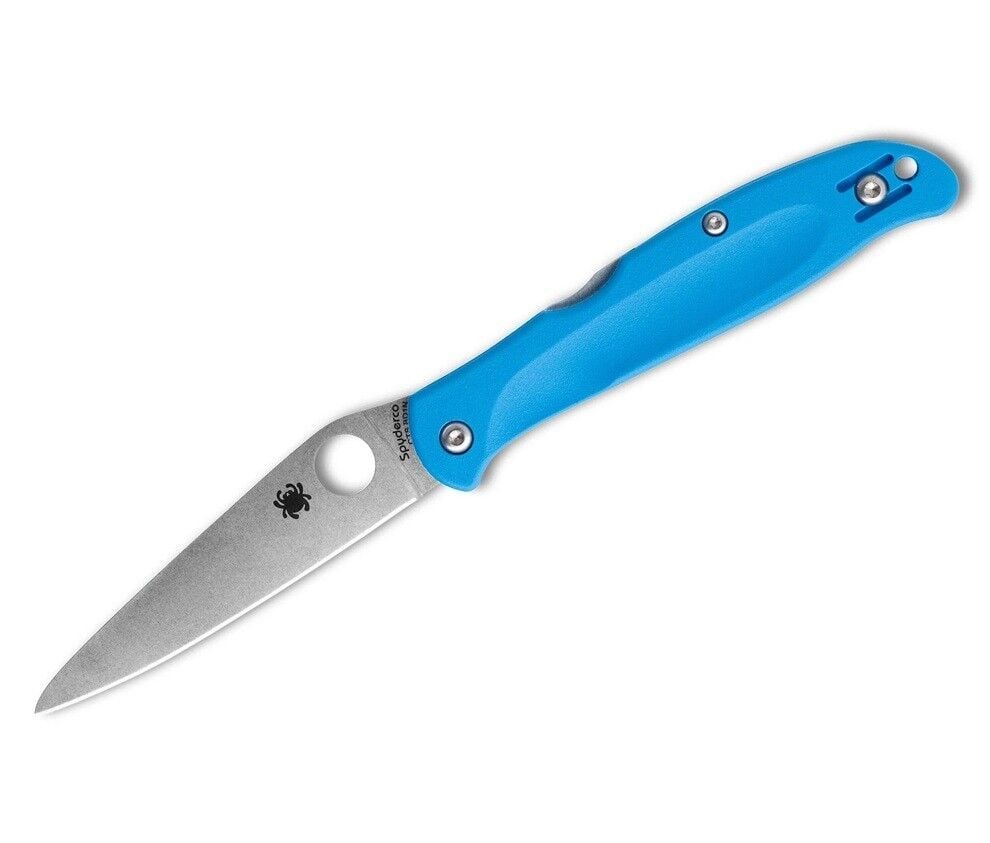 Spyderco Charisma Blue Lightweight BD1N Plainedge Çakı