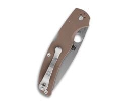 Spyderco Sp Native Chief Brown G-10 CPM 15V Plainedge Çakı