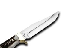 Bora 401 B Küçük Bowie Geyik Boynuzu Saplı Bıçak