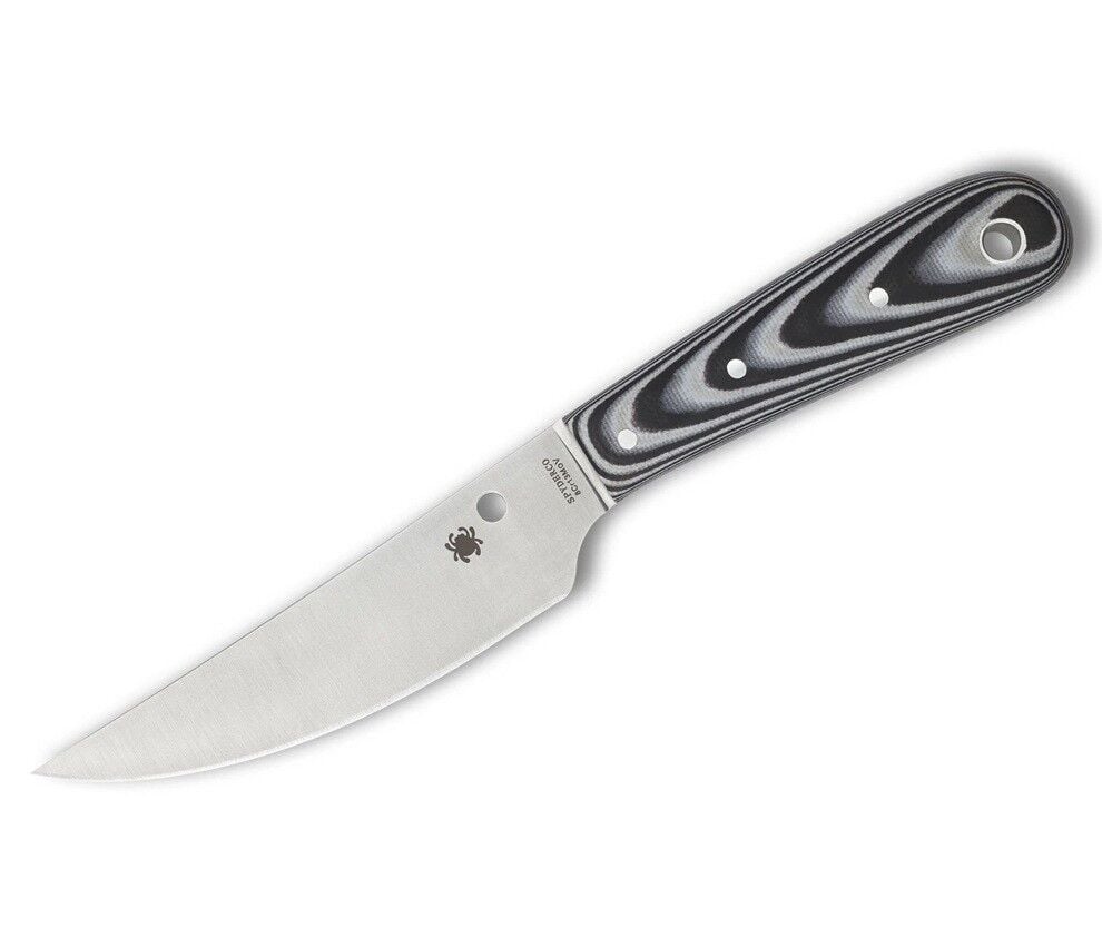 Spyderco Bow River Fixed Blade Knife Black/Gray G-10 Bıçak