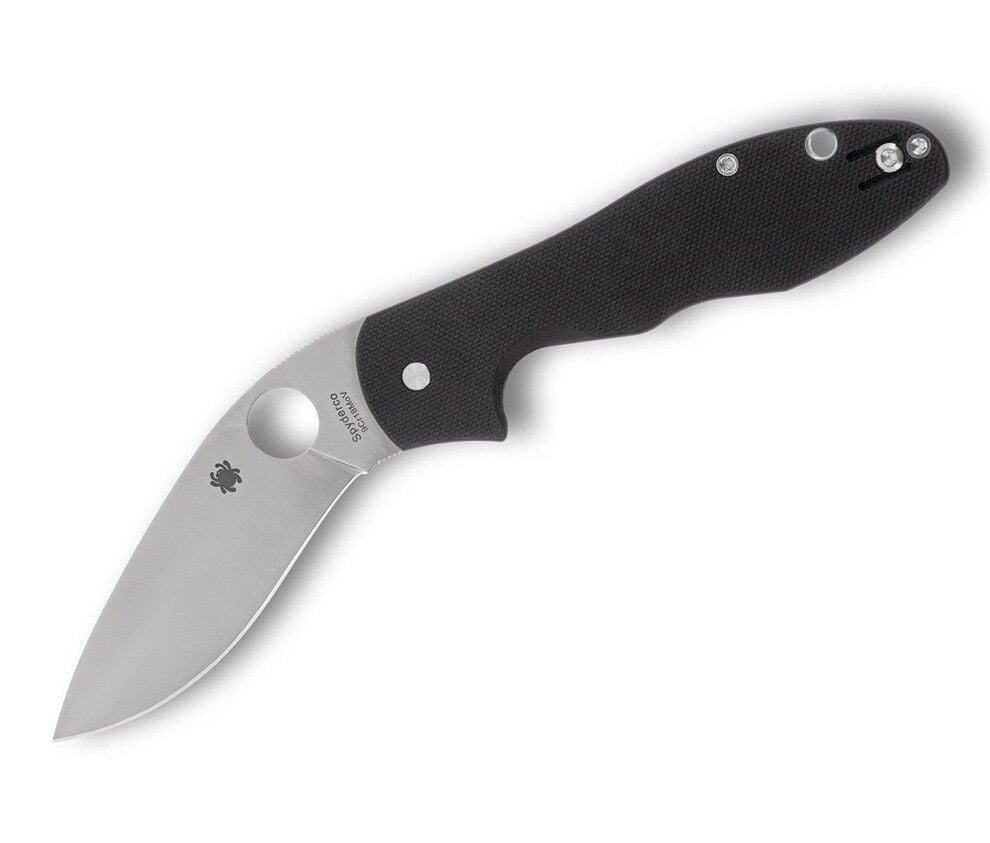 Spyderco Retract Black G-10 Plainedge Çakı