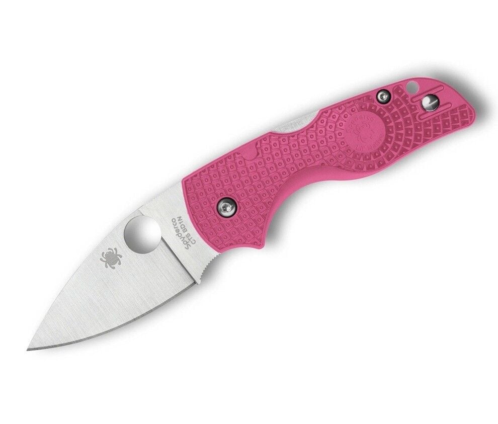 Spyderco Lil Native Pink Lightweight Plainedge Çakı