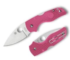 Spyderco Lil Native Pink Lightweight Plainedge Çakı
