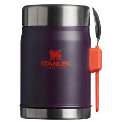 Stanley Klasik Paslanmaz Çelik Yemek Termosu Kaşıklı 0.40 Lt Plum