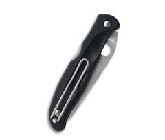 Spyderco Charisma Black Lightweight BD1N Plainedge Çakı