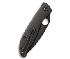 Spyderco Mantra 4 Black G-10 Black Blade Plainedge Çakı