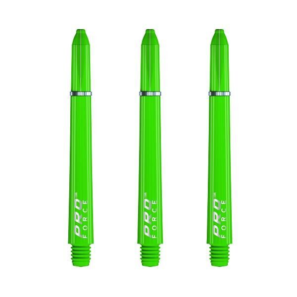 Winmau Pro-Force Dart Shafts Yeşil - Medium